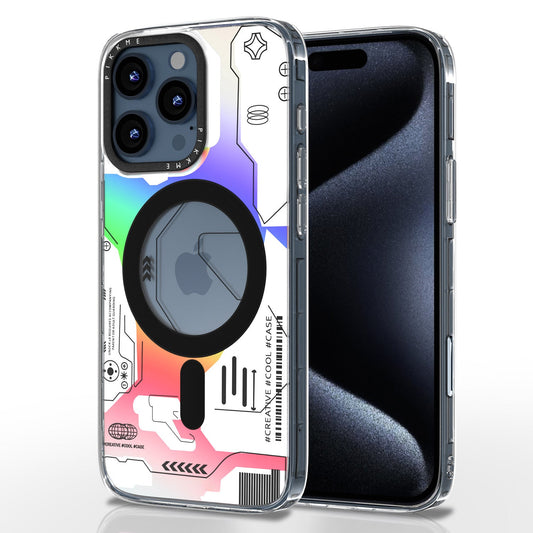 Pikkme iPhone 16 Pro Max Printmagsafe Back (White)