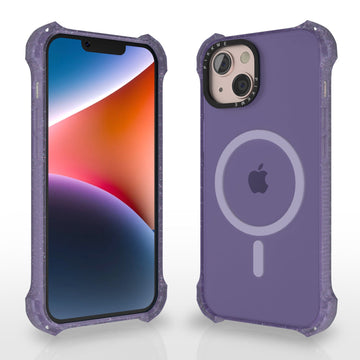 Pikkme iPhone 14 Bumpercase Back Cover (Purple)