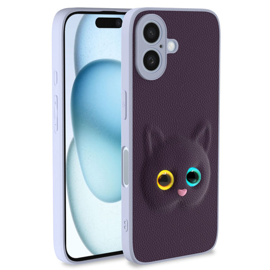 Pikkme iPhone 16 Plus Kitty Back Cover (Purple)
