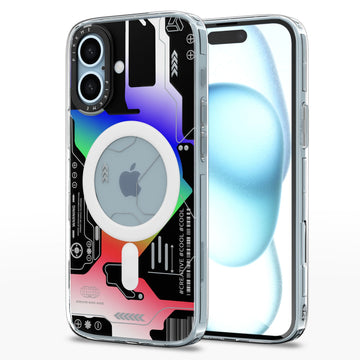 Pikkme iPhone 16 Printmagsafe Back (Black)