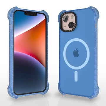 Pikkme iPhone 14 Bumpercase Back Cover (Blue)