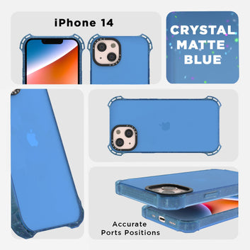 Pikkme iPhone 14 Bumpermagsafe Back Cover (Blue)