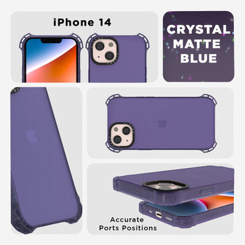 Pikkme iPhone 14 Bumpermagsafe Back Cover (Purple)