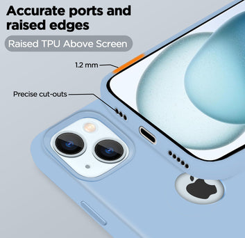 Pikkme iPhone 15 Silicone Cover (Lilac)