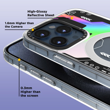 Pikkme iPhone 16 Pro Printmagsafe Back (Black)