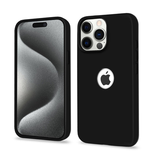 Pikkme iPhone 15 Pro Silicone Cover (Black)