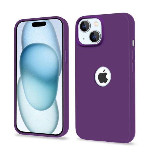 Pikkme iPhone 15 Plus Silicone Cover (Grape)