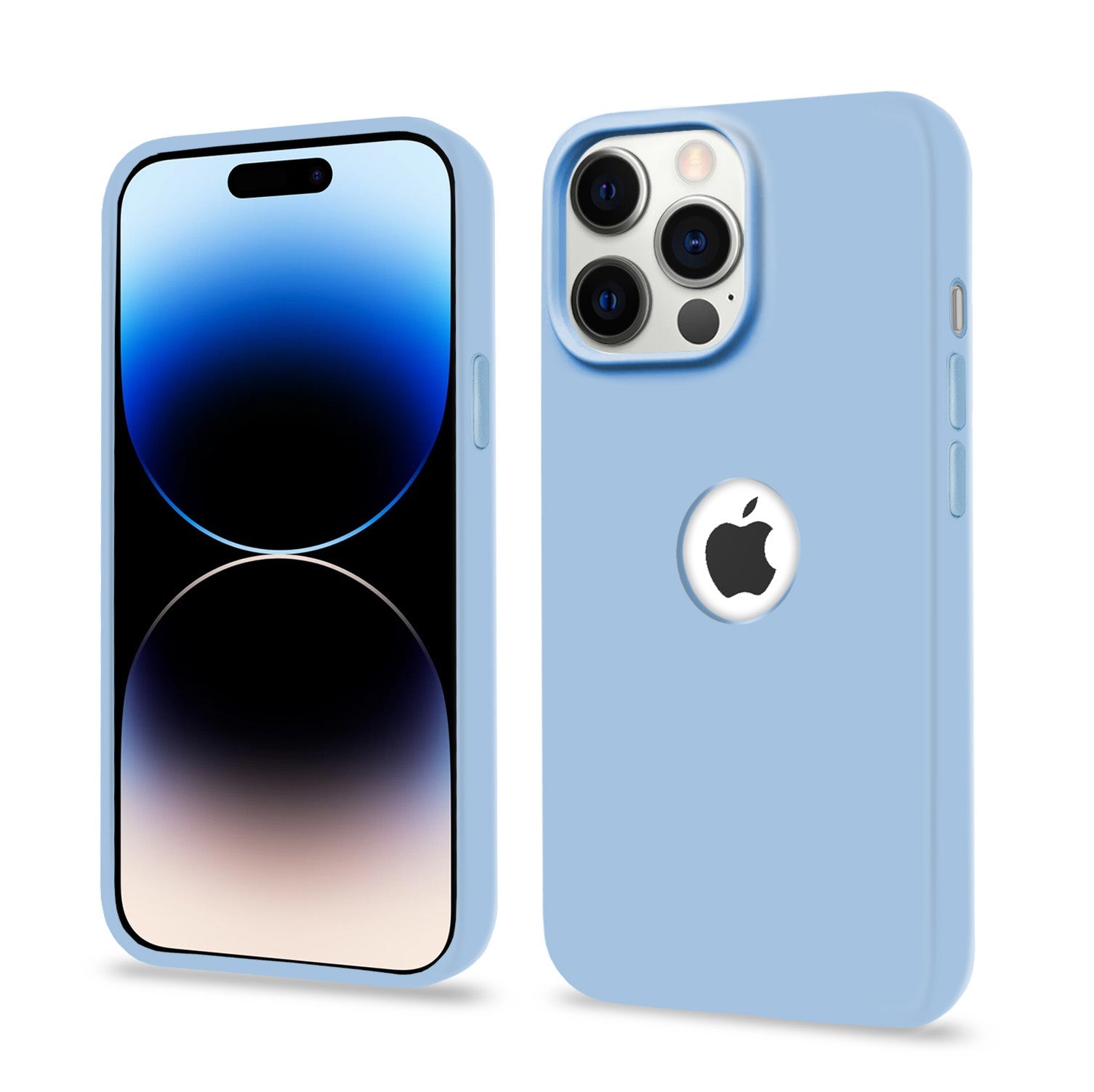 Pikkme iPhone 14 Pro Super Soft Silicone Back Case (Lilac)