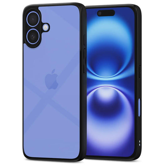 Pikkme iPhone 16 Plus Eagle 2.0 Shockproof Sleek Hybrid Armor Back Cover (Black)