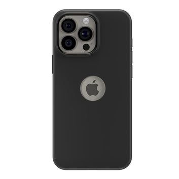 Pikkme iPhone 16 Pro Super Soft Silicone Back Cover (Black)