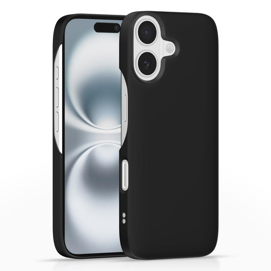 Pikkme  iPhone 16 Plus SideCut Back Cover (Black)