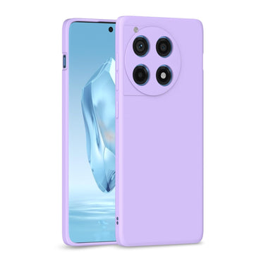 Pikkme OnePlus 12R 5G Liquid Silicone Back Cover | Purple