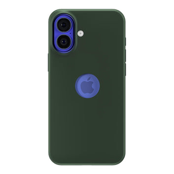 Pikkme iPhone 16 Super Soft Silicone Back Cover (Atrovirens)