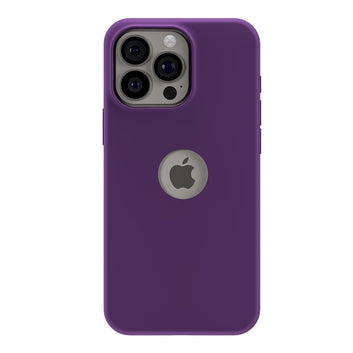 Pikkme iPhone 16 Pro Max Super Soft Silicone Back Cover (Grape)