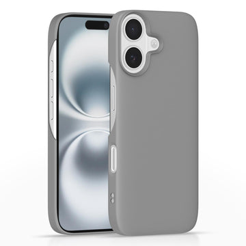 Pikkme  iPhone 16 Plus SideCut Back Cover (Grey)