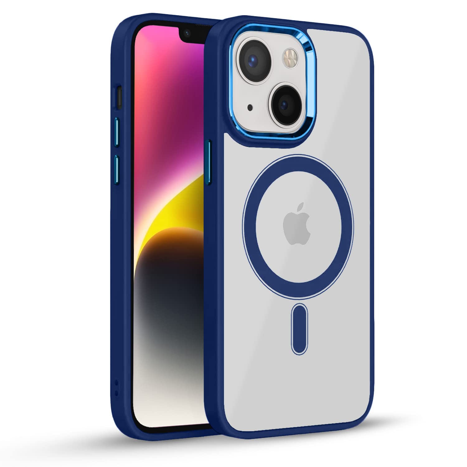 Pikkme iPhone 14 Magsafe Back Case (Blue)