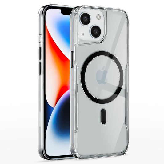 Pikkme iPhone 14 Plus Clear Magsafe Back Cover (Transparent)