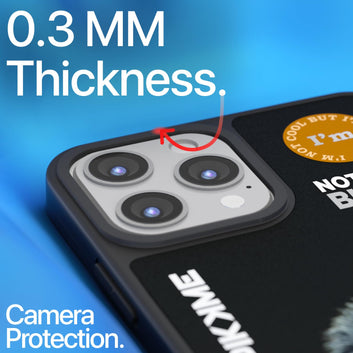 Pikkme Stylish Black Gorilla Swag iPhone 14 Pro Back Cover (Design-07)