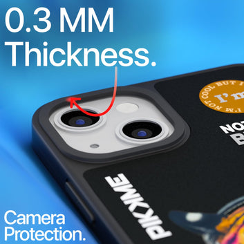 Pikkme Stylish Black Tiger Swag iPhone 14 Back Cover (Design-06)