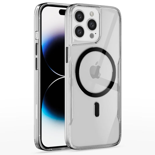 Pikkme iPhone 14 Pro Clear Magsafe Back Cover (Transparent)