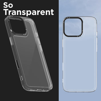 Pikkme iPhone 16 Plus Transring Back Cover (Transparent)