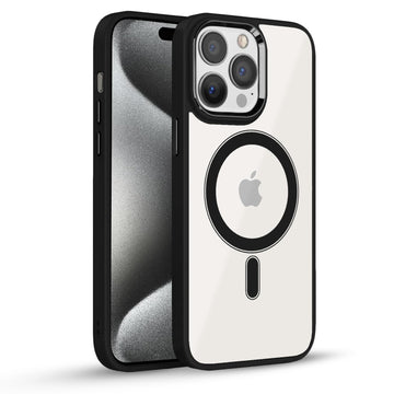 Pikkme iPhone 15 Pro Max Magsafe Back Cover (Black)