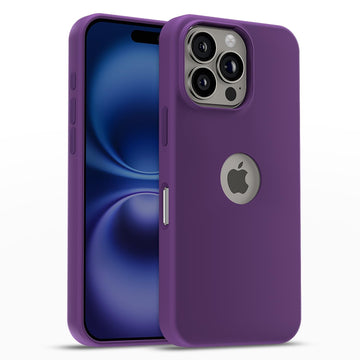 Pikkme iPhone 16 Pro Super Soft Silicone Back Cover (Grape)