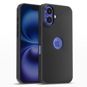Pikkme iPhone 16 Plus Super Soft Silicone Back Cover (Black)