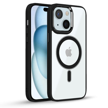 Pikkme iPhone 15 Plus Magsafe Back Cover (Black)