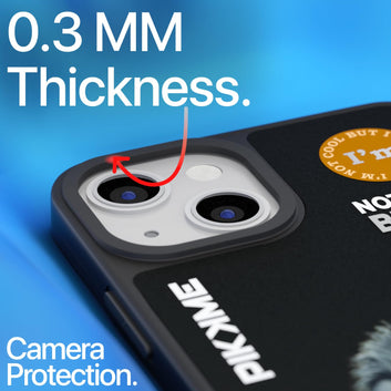 Pikkme Stylish Black Gorilla Swag  iPhone 15 Back Cover (Design-07)