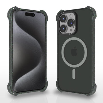 Pikkme iPhone 15 Pro Bumper Magsafe Back Cover (Black)