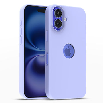 Pikkme iPhone 16 Super Soft Silicone Back Cover (Elegant Purple)