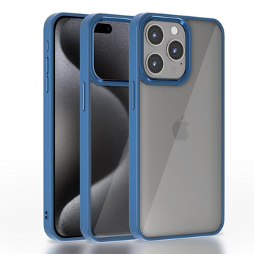 Pikkme iPhone 15 Pro Max Camring Back Cover (Indigo)