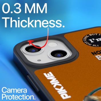 Pikkme Stylish Brown Tiger Swag  iPhone 15 Back Cover (Design-09)