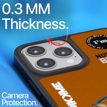 Pikkme Stylish Brown Tiger Swag iPhone 14 Pro Back Cover (Design-09)