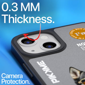 Pikkme Stylish Grey Dog Swag iPhone 15 Back Cover (Design-02)